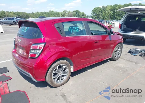 2017 Chevrolet Sonic Lt Auto z USA, uszkodzony, nr VIN 1G1JD6SB7H4112771